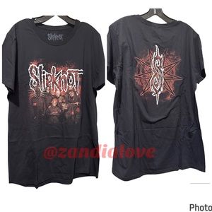 New Slipknot Band Star Photo T-Shirt XS,S,L